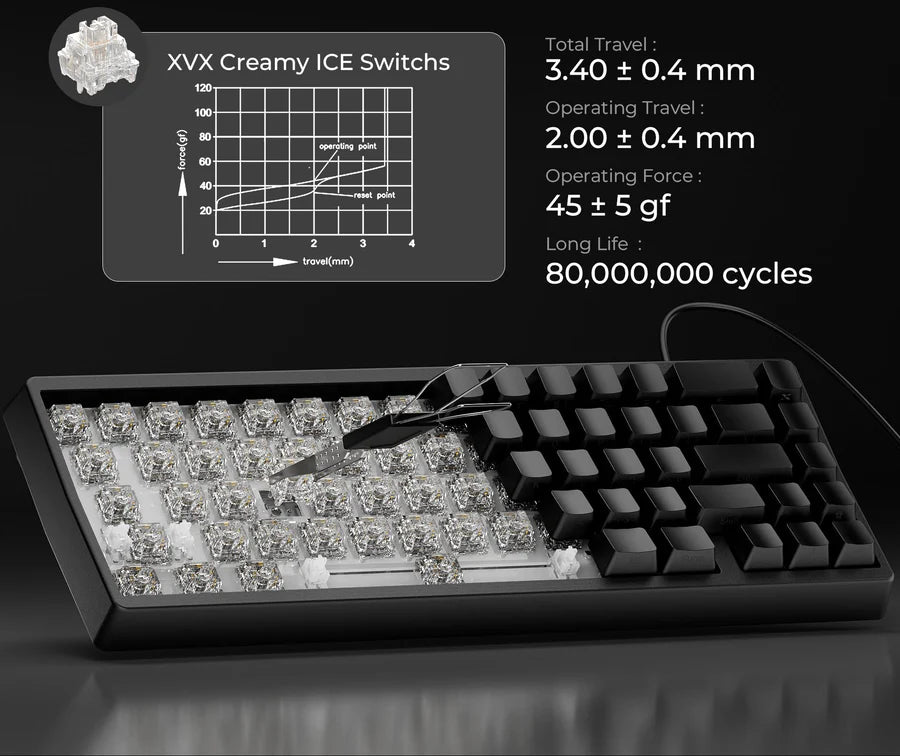 XVX M67 JadeStone Mekanik Klavye