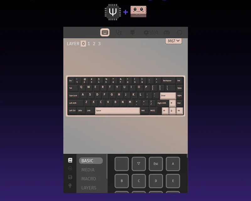 XVX M67 JadeStone Mekanik Klavye