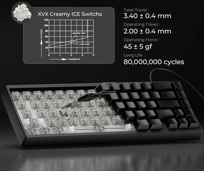 XVX M67 JadeStone Mekanik Klavye